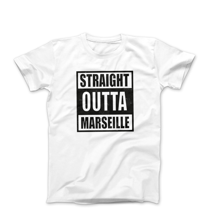 tee-shirt straight outta marseille